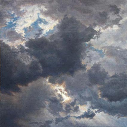 Will Kefauver, Painting, "Cloud Study IV"