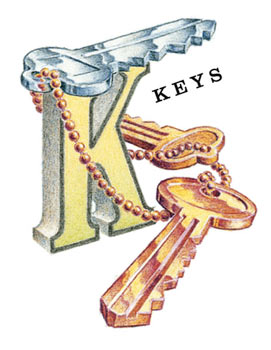 K is for Keys