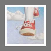 Clouds with Sneaker