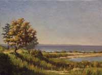 Morning on the Sound, painting, Old Lyme, Connecticut