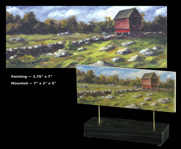 Will Kefauver, Painting, "Ashlawn Farm", Petitte Tableaux