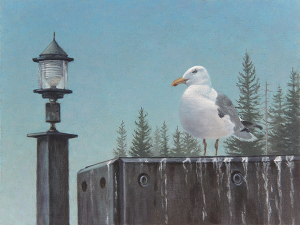 Will Kefauver, Painting, "The Lampost"