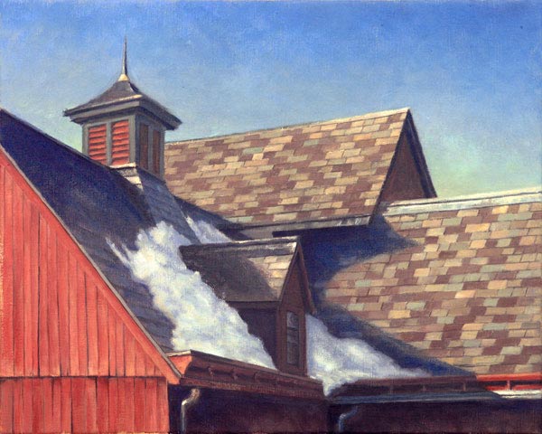 Will Kefauver oil painting, "Cupola"