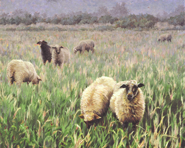 Will Kefauver, Painting, "In the Field"