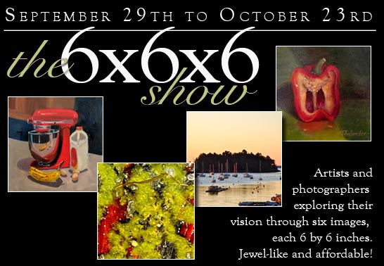 Kefauver Studio & Gallery web spot for our 6x6x6 #2 show