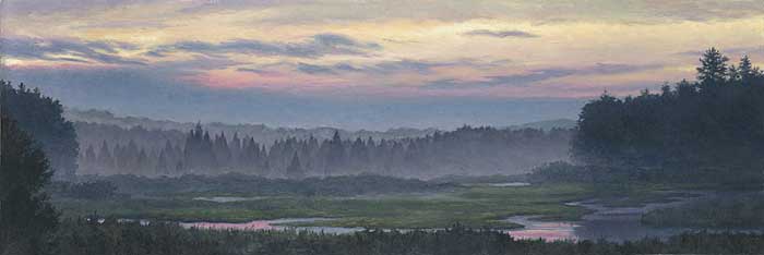 Moose River Dusk, Adirnondack Mountains, New York