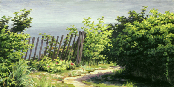 Will Kefauver, Painting, "Path to the Beach"
