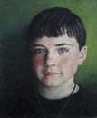 Will Kefauver portrait in oils, "Jack at 12"