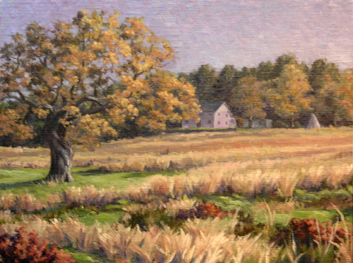 The Oak, Pound Ridge, painting