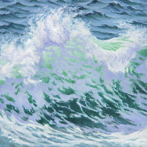Will Kefauver oil painting, "Sprite"