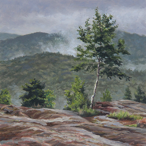 Will Kefauver oil paintings, "Adirondack Mist"
